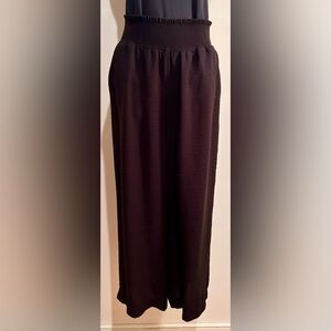 Simply Vera Vera Wang Wide-Leg Smocked Waist Pants